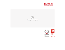 Tablet Screenshot of form-al.de